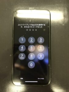 修理後のiPhoneXR