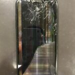 【アイフォンXR】画面から落として壊れたiPhoneXRの修理