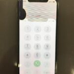 【アイフォン11】液漏れが発生して映像がブレているiPhone11の修理