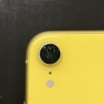 【アイフォンXR】カメラレンズが割れたiPhoneXRの修理