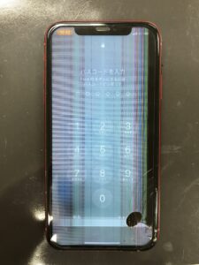 液漏れが発生したiPhone11