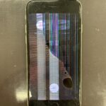 【アイフォン SE3】液晶が割れたiPhone SE3の修理