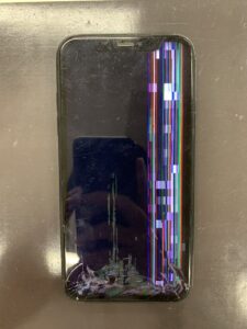液晶が壊れたiPhoneXR