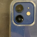 【アイフォン12】カメラレンズが割れたiPhone12の修理