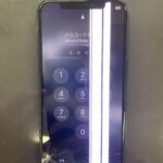 【アイフォン11Pro】画面に白い線が映ったiPhone11Proの修理