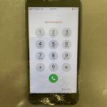 【アイフォン SE3】ホームボタンの周りが割れたiPhone SE3の修理