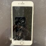 【アイフォン7】画面が割れて映像が映らなくなったiPhone7の修理