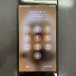 【アイフォン】画面右下が割れてしまっているiPhone8plusの画面修理