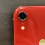 【アイフォンXR】カメラレンズが割れたiPhoneXRの修理