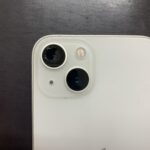 【アイフォン】上側のレンズが割れてしまったiPhone13のカメラレンズ修理