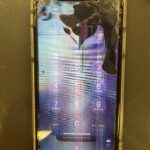 【アイフォンXR】液晶が割れたiPhoneXRの修理