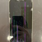 【アイフォン12】液晶が割れて映像が映らなくなったiPhone12の修理