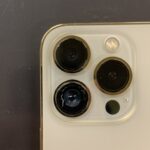【アイフォン13Pro】カメラレンズが割れたiPhone13Proの修理