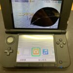 上画面が液漏れしてしまった3DSLLの上画面修理